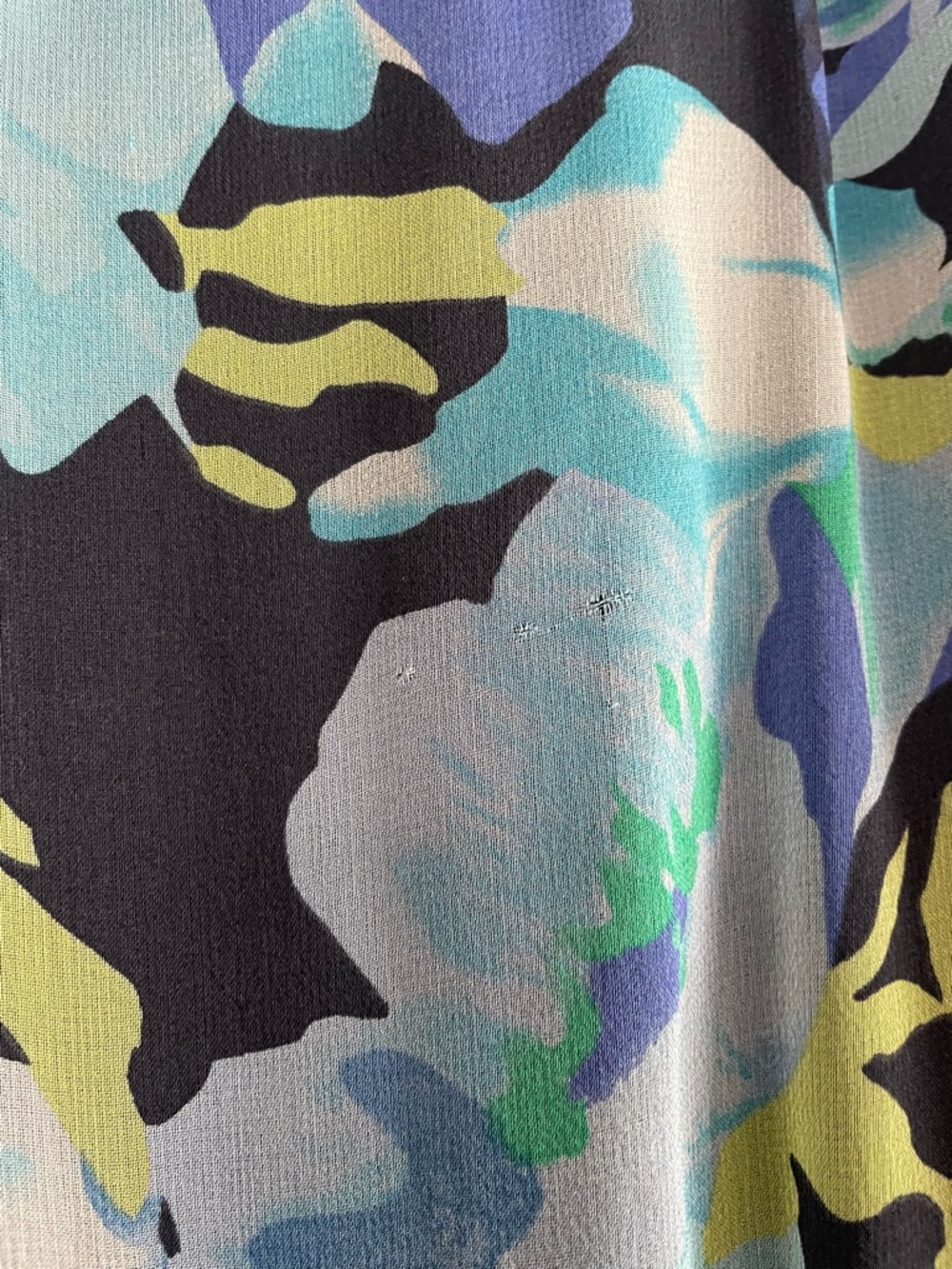 Harold’s Silk Ruffled Floral Skirt Size 8 - Picture 3 of 9